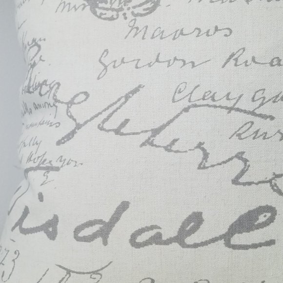 Vintage Inspired Throw Pillow Cover - Picture 2 of 3